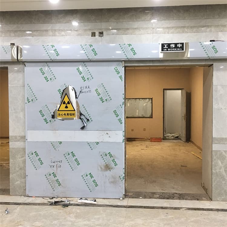 保定双扇电动防护铅门